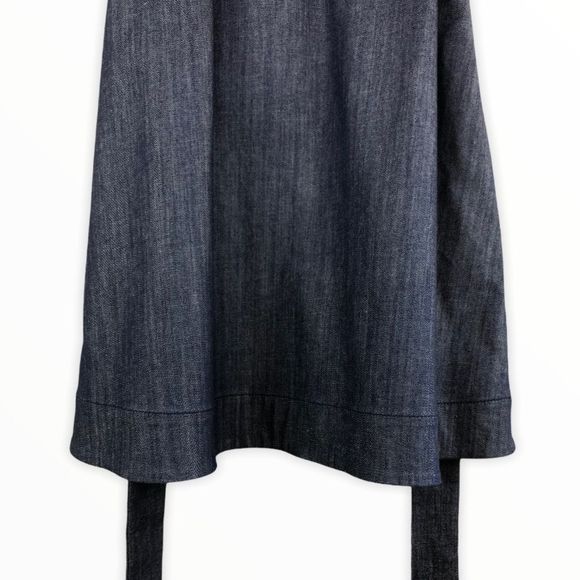 Kate Spade Broome Street Belted Sleeveless Dark Blue Denim Dress size XS - Picture 5 of 14